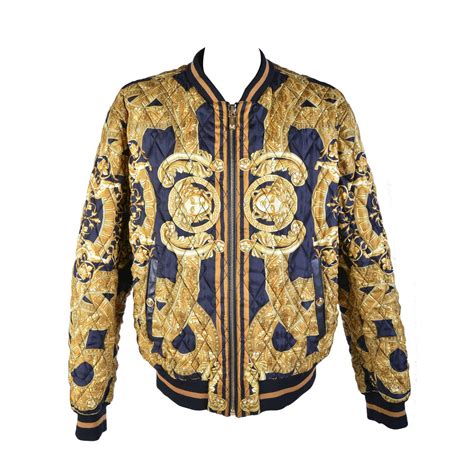 vintage versace women's cropped crossover jacket double breasted|vintage Versace bomber jacket.